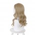 Movie Resident Evil Village Bela Dimitrescu Brown-Yellow Long Curly Cosplay Wigs