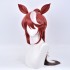 Anime Uma Musume Pretty Derby Tokai Teio Brown Long Ponytail Cosplay Wigs With Eears