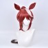 Anime Uma Musume Pretty Derby Tokai Teio Brown Long Ponytail Cosplay Wigs With Eears