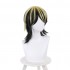 Anime Tokyo Revengers Kazutora Hanemiya Black Yellow Cosplay Wigs