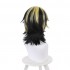 Anime Tokyo Revengers Kazutora Hanemiya Black Yellow Cosplay Wigs