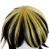 Anime Tokyo Revengers Kazutora Hanemiya Black Yellow Cosplay Wigs