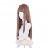 Game Light and Night Heroine Light Brown Long Cosplay Wigs