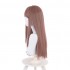 Game Light and Night Heroine Light Brown Long Cosplay Wigs