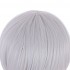 Game Light and Night Sariel Silver Gray Short Cosplay Wigs