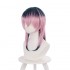 Anime Tokyo Revengers Rindo Haitani Dark Blue Gradient Pink Cosplay Wigs