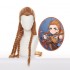 Game Genshin Impact Aloy Brown Halloween Cosplay Wigs