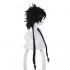 Anime Blue Period Haruka Hashida Black Long Twist Braid Cosplay Wigs