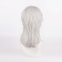 Anime Demon Slayer Kimetsu no Yaiba Uzui Tengen Silver Gray Cosplay Wigs