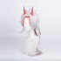 Game Genshin Impact Arataki Itto Silver Mixed Red Long Cosplay Wigs With Props