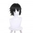 Anime Shikkaku Mon no Saikyou Kenja Mathias Hildesheimer Black Cosplay Wigs