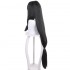 Game Genshin Impact Shenhe Childhood Long Black Cosplay Wigs