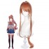 Anime DDLC Doki Doki Literature Club Monika Long Ponytail Cosplay Wigs