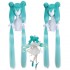 Anime Vocaloid SEGA Hatsune Miku SPM 15th Anniversary KEI Ver. Cosplay Wigs