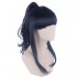 Anime Naruto Hinata Hyuga Ponytail Curly Hair Cosplay Wigs