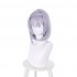 Game Genshin Impact Noelle Light Purple Short Cosplay Wigs