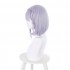 Game Genshin Impact Noelle Light Purple Short Cosplay Wigs