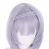 Game Genshin Impact Noelle Light Purple Short Cosplay Wigs