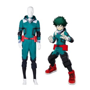 MHA My Hero Academia Midoriya Izuku Battle Suit Cosplay Costumes