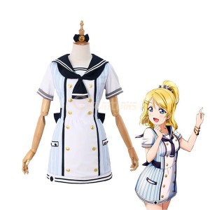 Anime LoveLive! Ayase Eli and μ‘s All Members Pirate Uniform Cosplay Costume