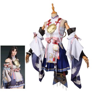 Game Naraka: Bladepoint Kurumi Wings of Aosagibi Cosplay Costumes