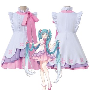 Vocaloid Hatsune Miku Wonderland Hatsune Miku Fullset Cosplay Costumes