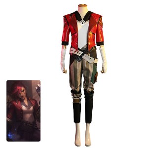 Game LOL Arcane Vi Fullset Cosplay Costume