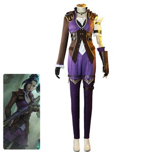 Game LOL Arcane Caitlyn Fullset Cosplay Costumes