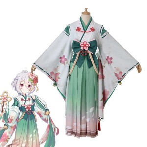 Anime Princess Connect! Re:Dive Kokoro Natsume Kimono Cosplay Costumes