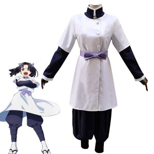 Anime Demon Slayer Kimetsu no Yaiba Aoi Kanzaki Cosplay Costumes