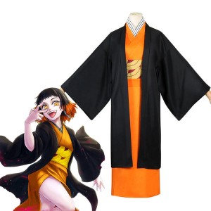 Anime Demon Slayer Kimetsu no Yaiba Susamaru Cosplay Costumes