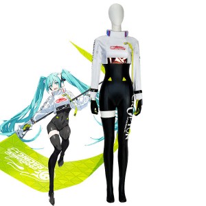 Vocaloid Hatsune Miku Miku Racing 2022 Cosplay Costumes