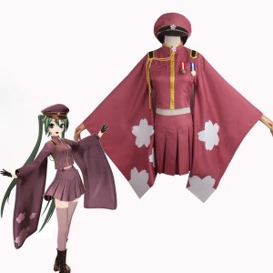 VOCALOID Hatsune Miku Senbonzakura Fullset Cosplay Costumes