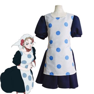 Anime JoJo's Bizarre Adventure Suzi Q Cosplay Costumes