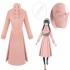 Anime SPY×FAMILY Yor Forger Pink Dress Cosplay Costumes