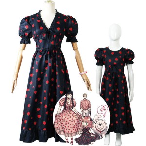 Anime SPY×FAMILY Anya Forger Floral Dress Cosplay Costume