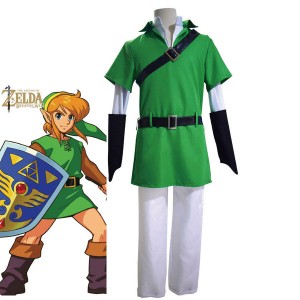 Game The Legend of Zelda: Skyward Sword Link Cosplay Costume
