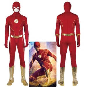 The Flash season 8 Barry Allen Jumpsuit Cosplay Costumes