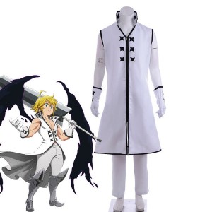 Anime The Seven Deadly Sins: Kamigami no Gekirin Meliodas Cosplay Costumes