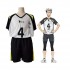 Anime Haikyuu Fukurōdani Academy Bokuto Koutarou Uniform Cosplay Costume