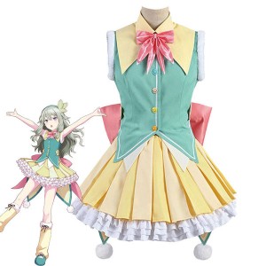 Anime Vocaloid Project Sekai: Colorful Stage feat. Hatsune Miku Kusanagi Nene Cosplay Costumes
