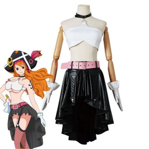 Anime One Piece Film Red 2022 Movie Nami Cosplay Costumes