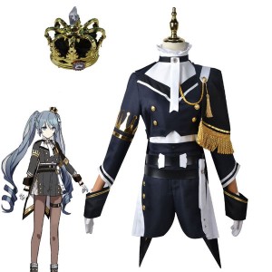 Vocaloid 2020 Game Project Sekai Hatsune Miku Military Uniform Cosplay Costumes