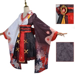 Game Genshin Impact Kaedehara Kazuha Dress Cosplay Costumes