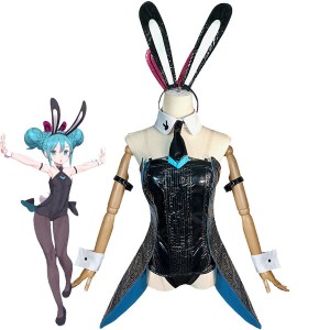 Vocaloid Hatsune Miku Maid Bunnygirl Cosplay Costumes