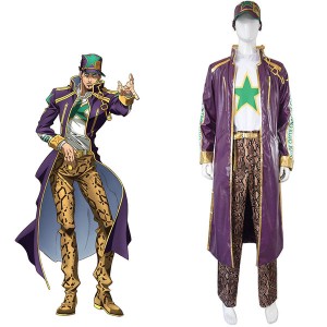 Anime JoJo's Bizarre Adventure: Stone Ocean Jotaro Kujo Cosplay Costumes