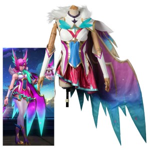 Game LOL Star Guardian 2022 Xayah Cosplay Costumes