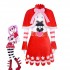 Anime One Piece Perona Christmas Cosplay Costumes