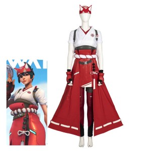 Game OW Overwatch 2 Kiriko Kamori Cosplay Costumes