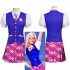 Barbie: Princess Charm School Delancy Devin Princess Hadley Uniform Cosplay Costumes